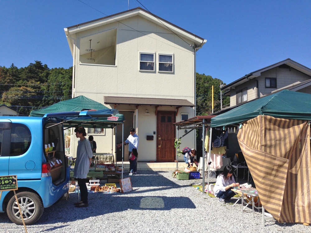 昨日とはうってかわりいい天気です！