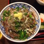 カタクチイワシと生シラスの親子丼