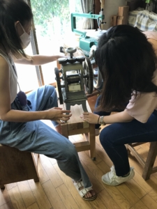 2人の材料づくり