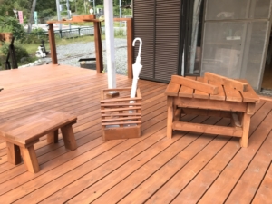 端材で作った
