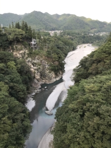 白川橋から秩父方面